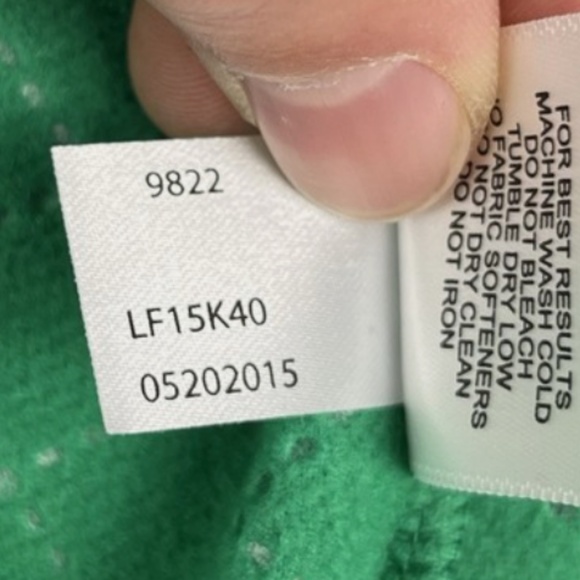 Peter Millar Vest Womens SZL Green Full Zip Diamond Quilted Band Collar - Picture 9 of 10